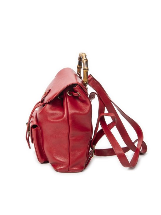 Gucci Minibumbu Backpack Red Calfskin Leather main image 9
